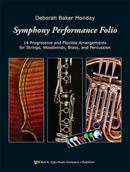 Symphony Performance Folio Flute string method book cover